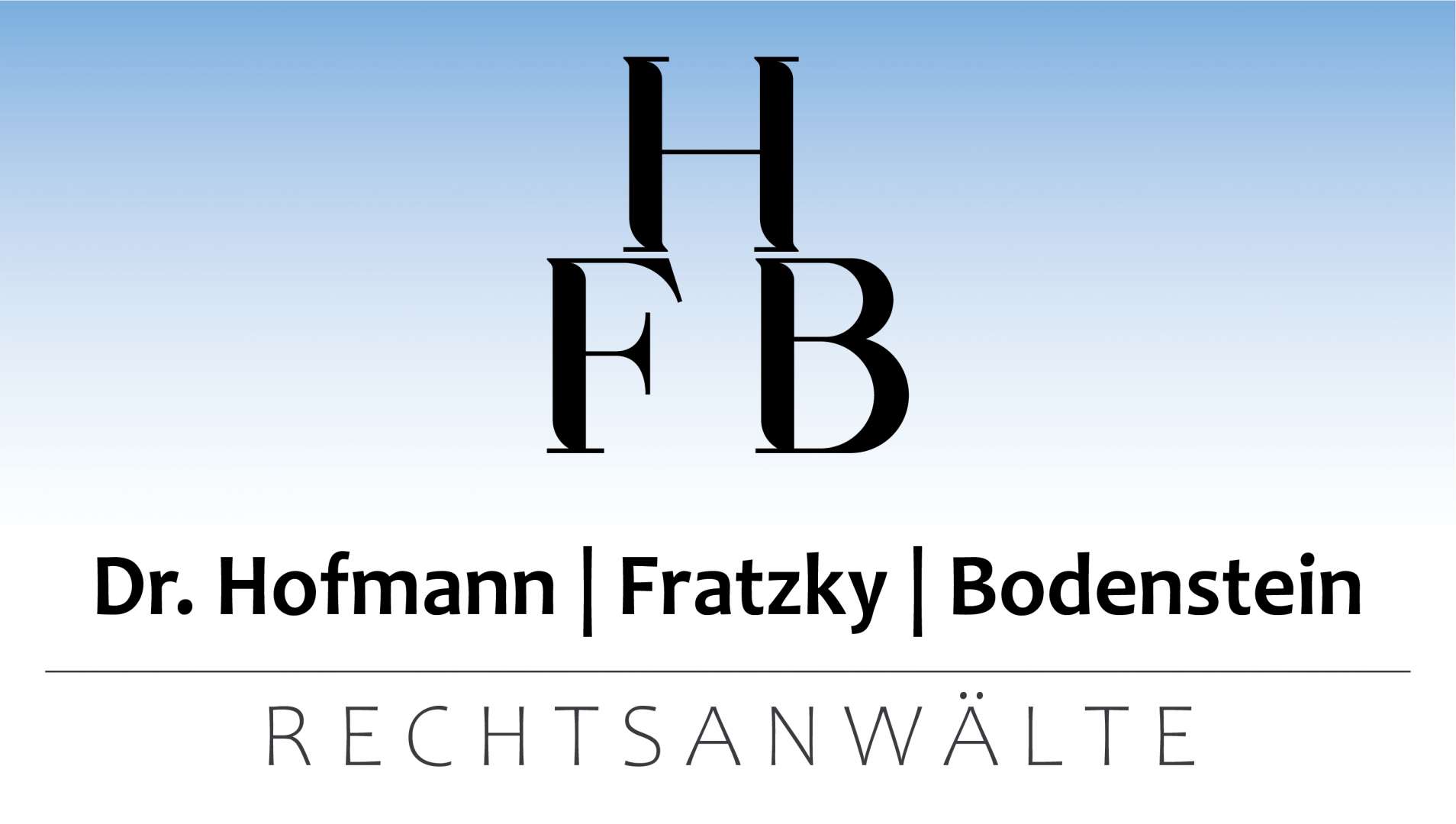 HFB Rechtsanwälte Dr. Hofmann - Fratzky - Bodenstein